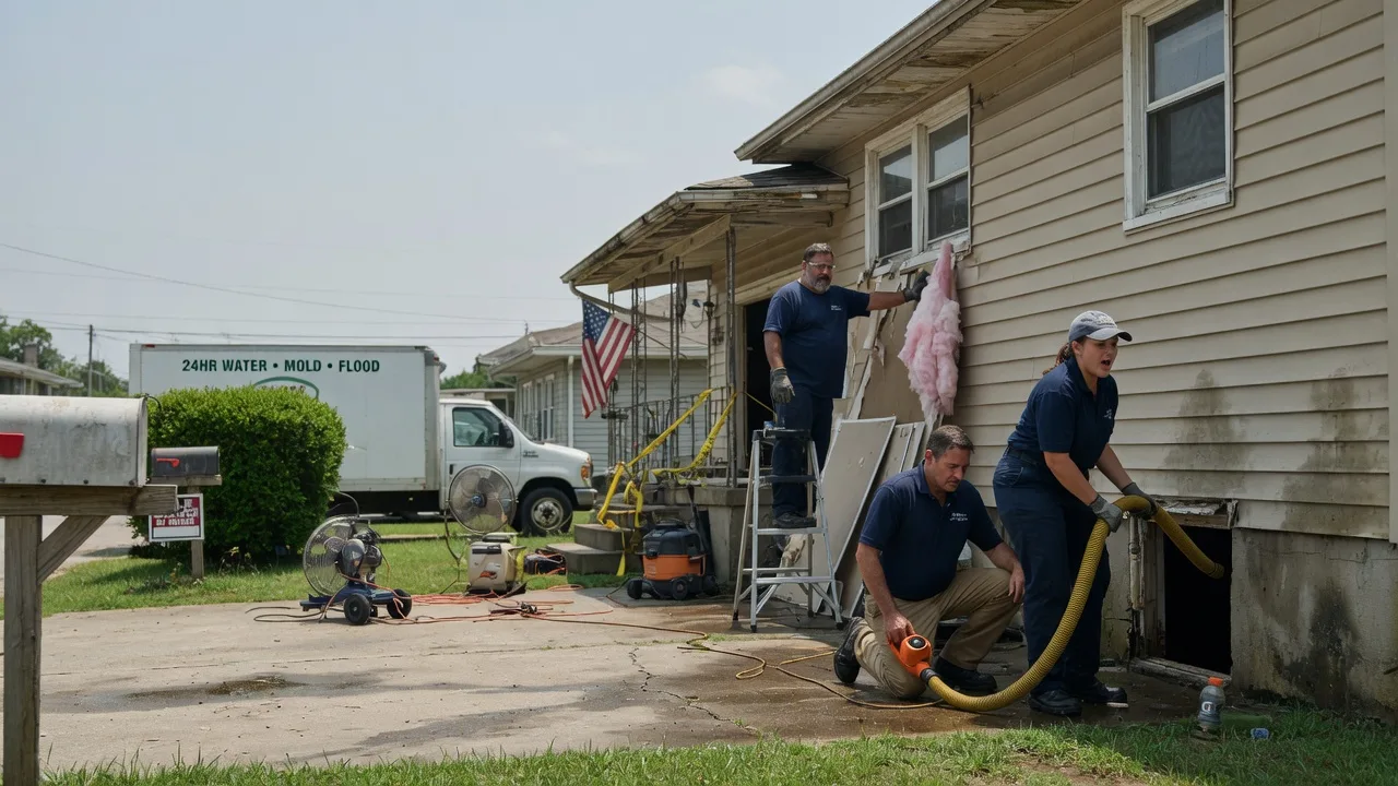 Water Damage Repair in Kansas near me